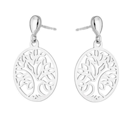 Silver Earrings Tree