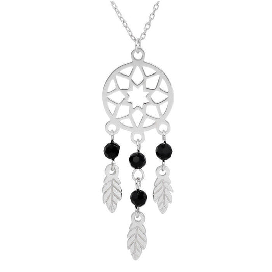 Silver Necklace Length 50+5 Dream Catcher