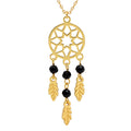 Silver Necklace Gold Plated