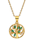 Silver Necklace Gold Plated Length 43+3 Wood