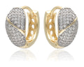 Silver Earrings Gold&Rhodium