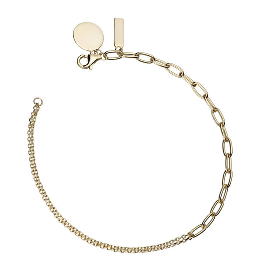 Silver Bracelet Gold Plated