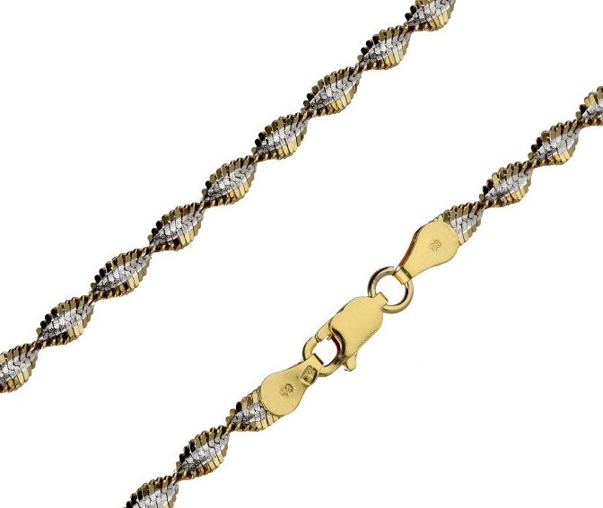 Silver Chain, Snow G040 L19cm | Dual Plated