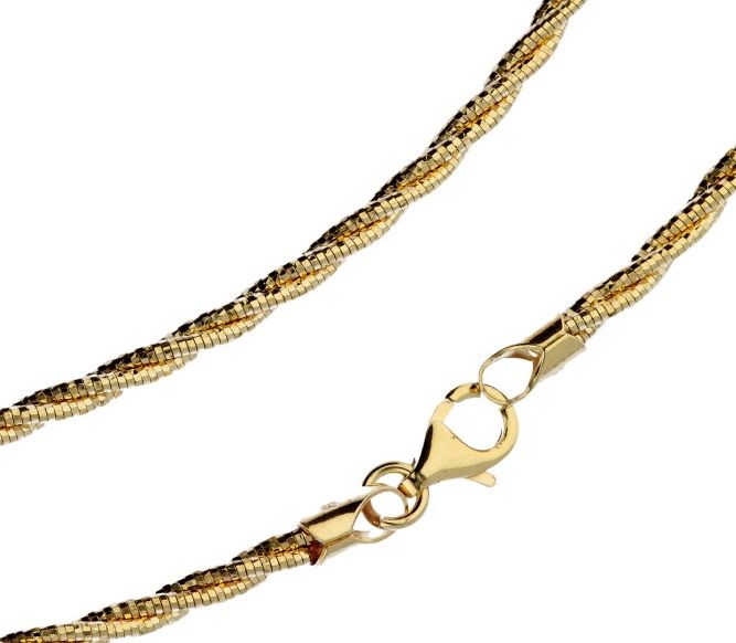 Silver Chain, Spring omega G130 L45cm