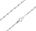Silver Chain, Singapore G030 L50 cm