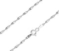 Silver Chain, Singapore G030 L55 cm