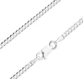 Silver Chain, Piatta Flat Profile G060 L60 cm