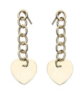 Silver Earrings Gold Plated