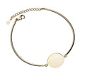 Silver Bracelet Gold Plated