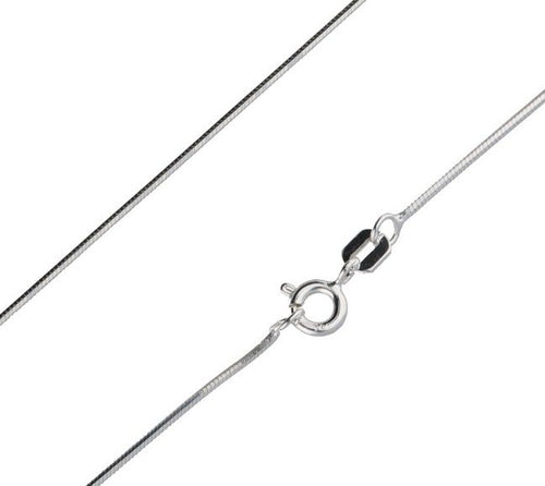 Silver Chain, Octagonal Cable G025 L45