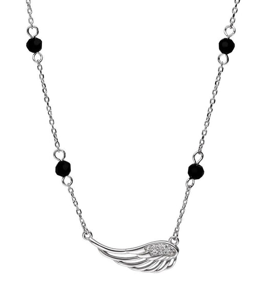 Silver Necklace Length 43+3 Leaves