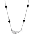 Silver Necklace Length 43+3 Leaves
