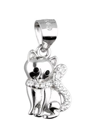 Silver Pendant Cat