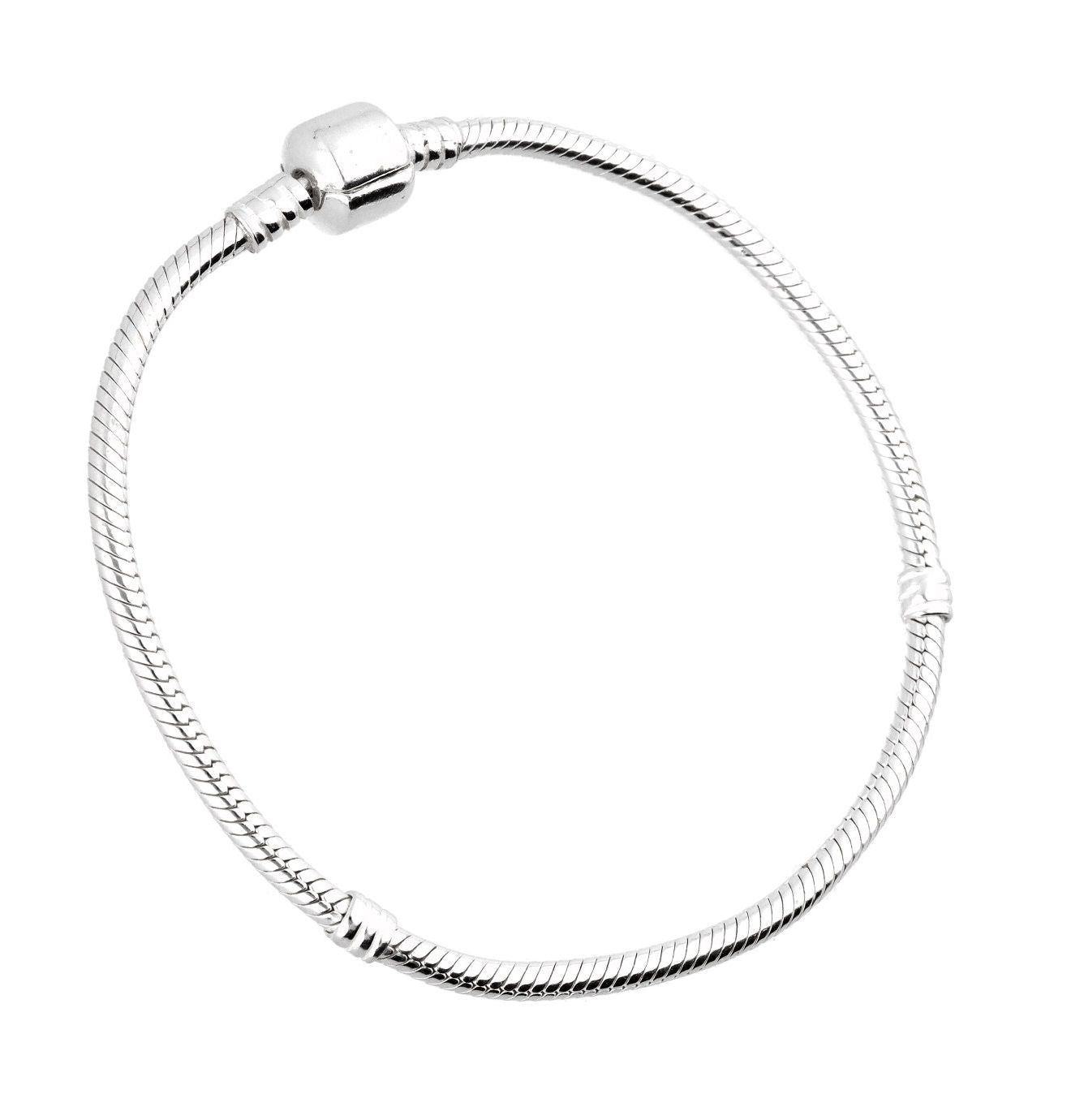 Silver Bracelet Pandora Bracelet 21 cm