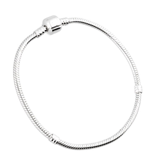 Silver Bracelet Pandora Bracelet 21 cm