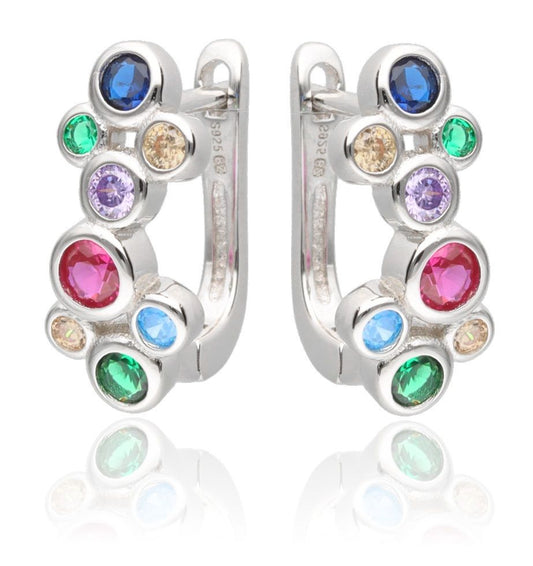 Silver Earrings Color Part