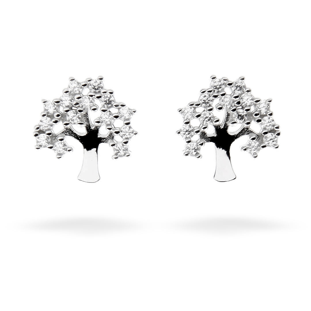 Silver Earrings Tree