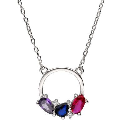 Silver Necklace 43+3