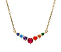Silver Necklace 43+3 Gold Plated