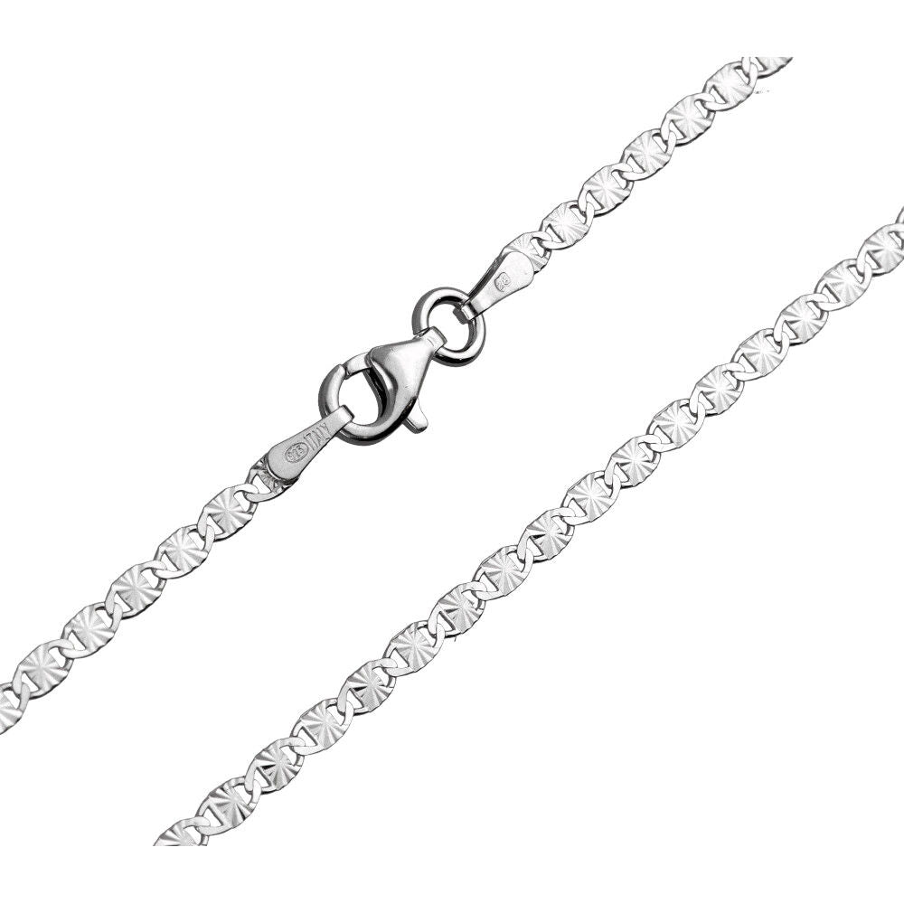Silver Chain, Valentino 05 G030 L45 cm Size
