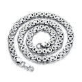 Silver Chain, Royal Weave G100 L22 cm (5.9X2.6)