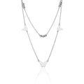 Silver Necklace 43+3 50+3 Butterfly