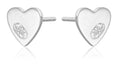 Silver Earrings heart