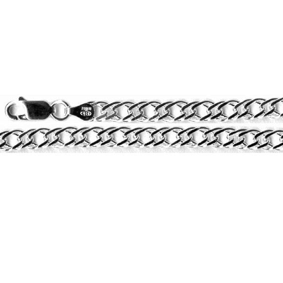 Silver Chain, Rombo G080 L21 cm