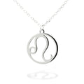 Silver Necklace Leo Zodiac 43+3