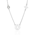 Silver Necklace 43+3