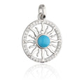 Silver Pendant Sun