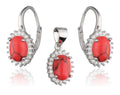 Silver Jewelry Set Pinus Korainsis