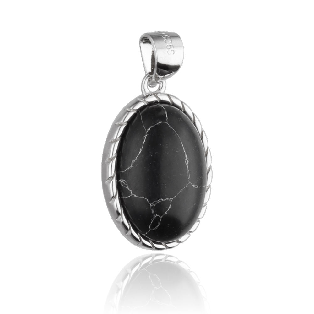 Silver Pendant Pinus Nigra