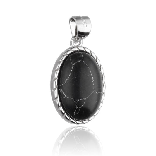 Silver Pendant Pinus Nigra