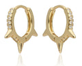 Silver Earrings Gold Plated
