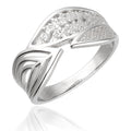 Silver Ring Us Size #6 #6.5 #7 #7.5 #8 #8.5