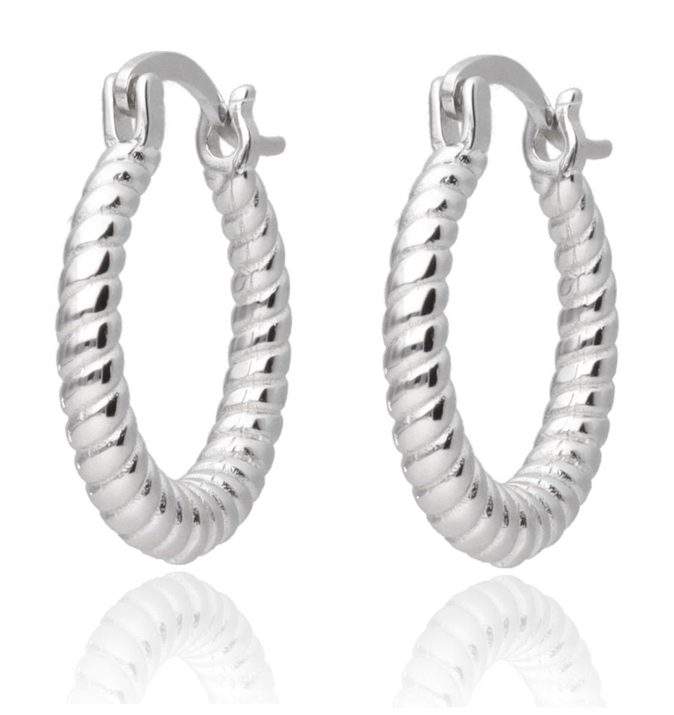 Silver Earrings 18mm