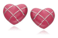 Silver Earrings Heart