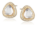 Silver Earrings Gold Plated