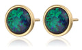 Silberohrringe Opal 019 8,6m