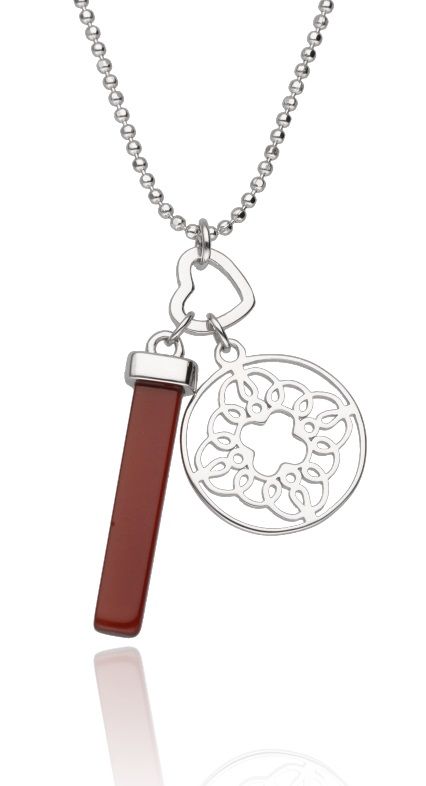 Silver Necklace 55+5