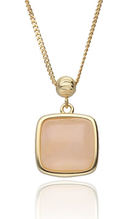 Silver Necklace Gold Plated 12M