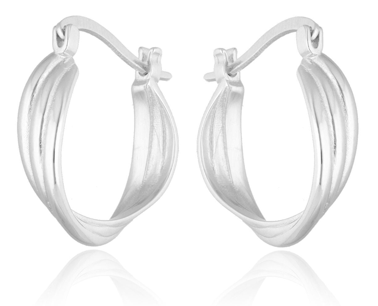 Silver Earrings 20Mm