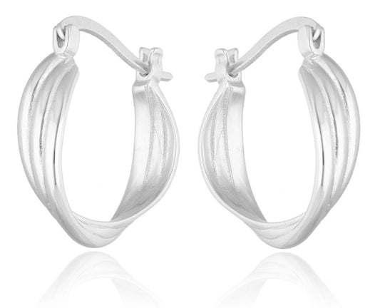 Silver Earrings 20Mm