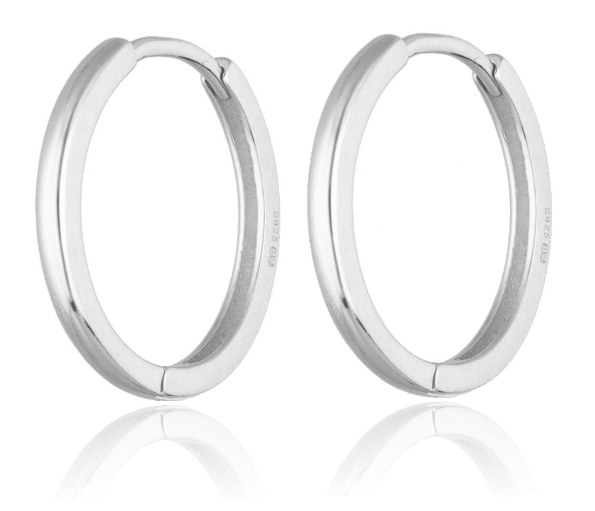 Silberohrringe 17,8 mm