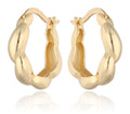 Silberohrringe vergoldet 19,8M