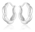 Silberohrringe 19,8 mm