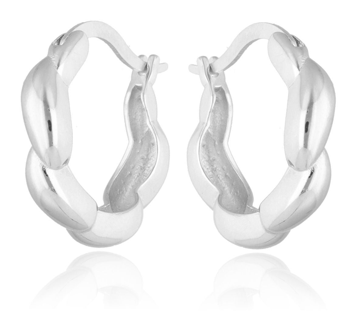 Silberohrringe 19,8 mm