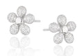 Silber Ohrringe Blume