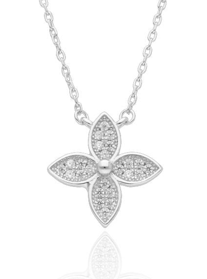 Silver Necklace 43+3